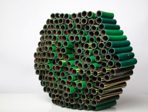 he Hive, garden hose and adhesive, 16 in. x 16 in. x 7 in., 2013