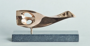 Golden Bird I-Bronze  5.5 x 10 x 5 inches, 2013
